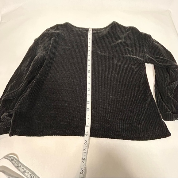 2 for$15 Old Navy Girl’s Cozy Mock-Neck Black Chenille Sweater Size L (10-12) - Picture 6 of 11